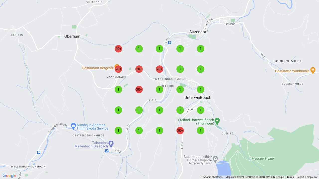 wasilij.de - Tool - Google Maps Ranking Check