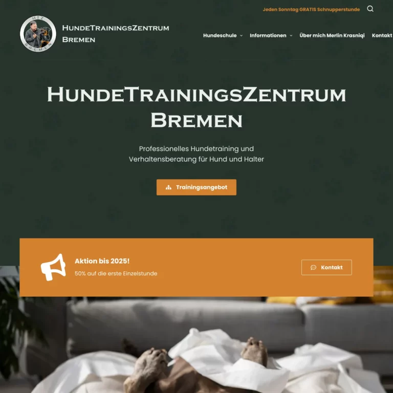 Hunde­Trainings­Zentrum Bremen – Professionelles Hundetraining und Verhaltensberatung für Hund und Halter