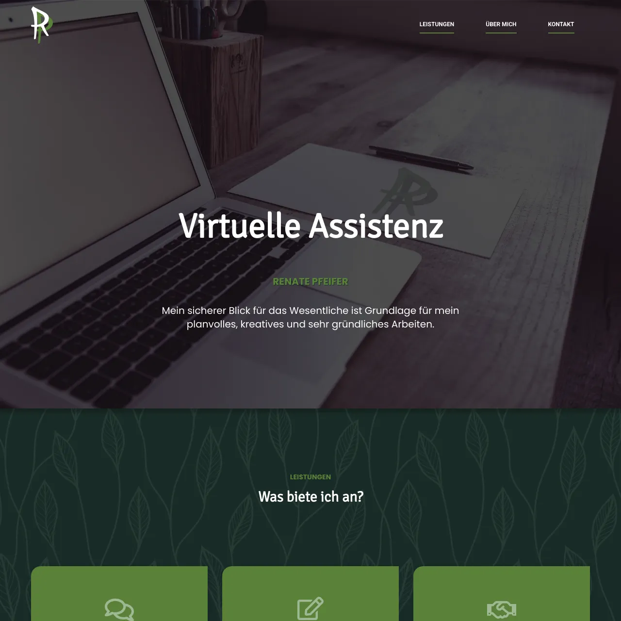 Renate Pfeifer – Virtuelle Assistenz